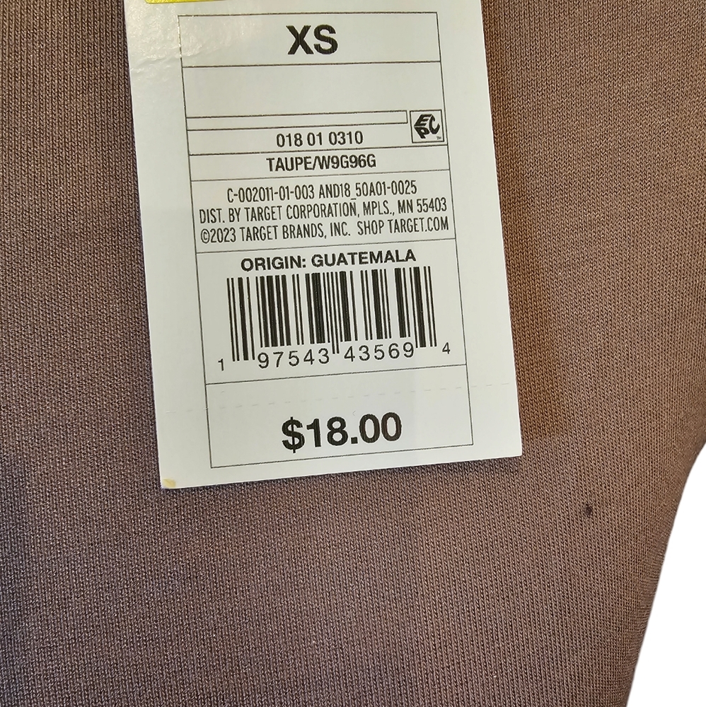 NWT A New Day Seamless Taupe Turtleneck‎ Size Extra Small - Picture 6 of 6
